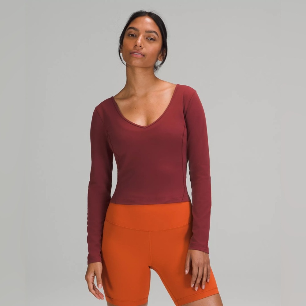 lululemon | Align Long Sleeve Shirt in Mulled Wine